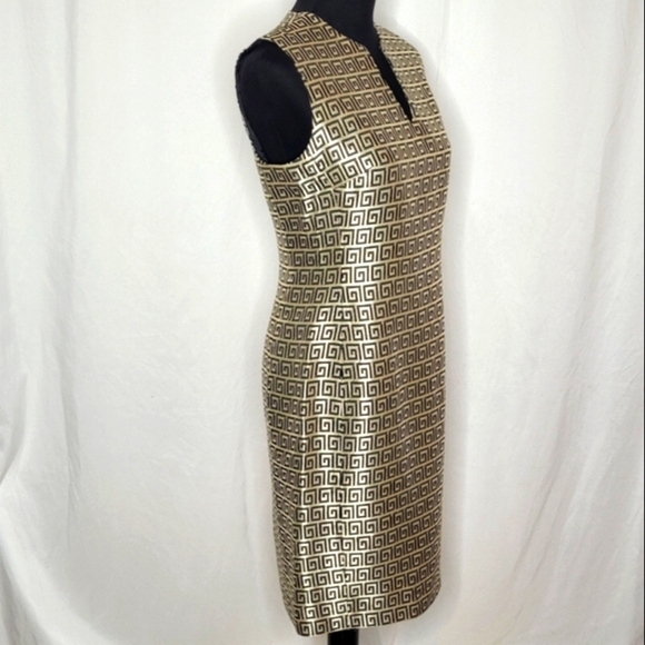 Banu Paris Vintage Sleeveless Cocktail Dress - Size 6 - Picture 3 of 12